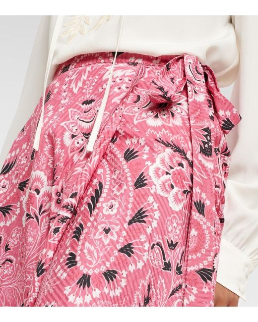 Gonna Lunga di Etro in Red