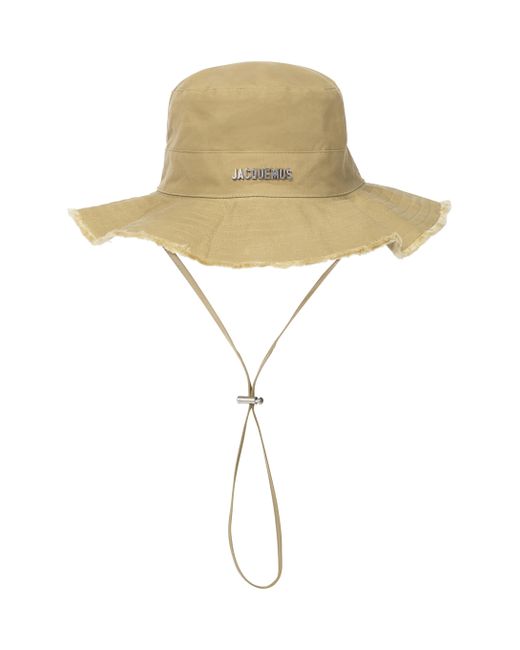Jacquemus Le Bob Artichaut Cotton Bucket Hat in Green | Lyst