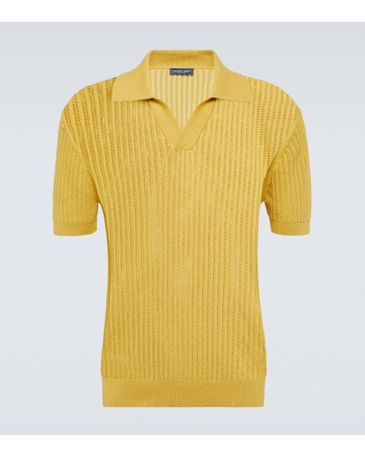 Polo en coton Frescobol Carioca pour homme en coloris Yellow