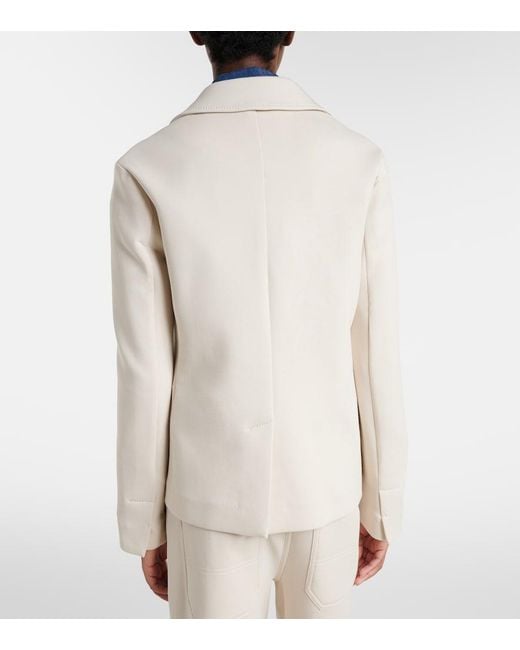 Max Mara Natural Max Mara Badia Cotton-Blend Jersey Blazer