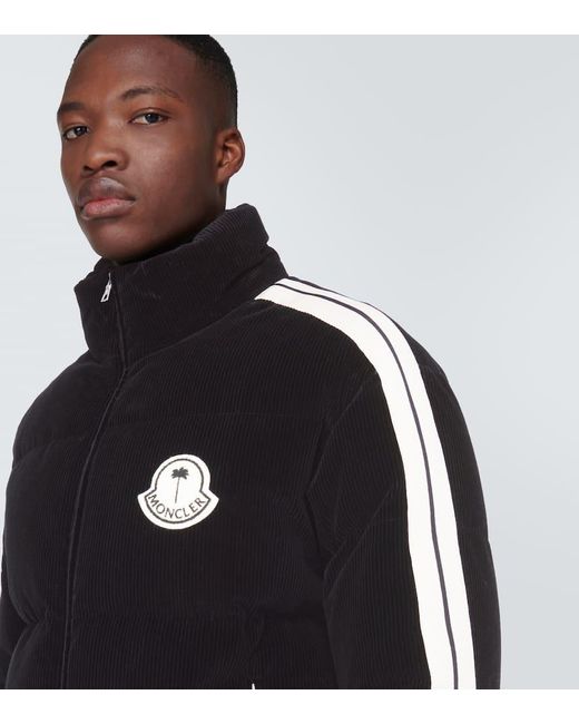 Moncler Genius Black X Palm Angels Ramsau Cotton Corduroy Jacket for men