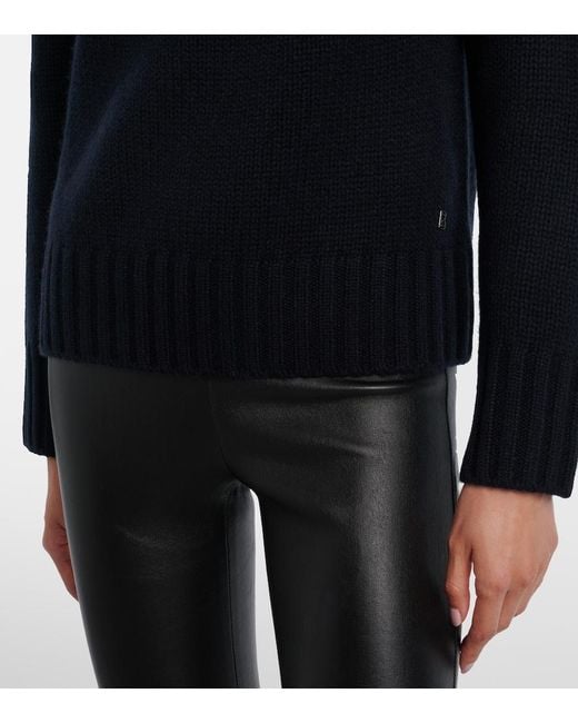 Bogner Blue Ingrid Jacquard Cashmere Turtleneck Sweater
