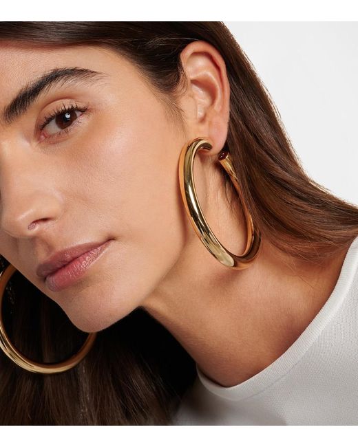 Jennifer Fisher Metallic Jamma 10Kt-Plated Hoop Earrings