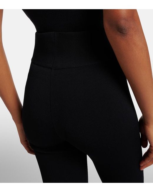 Alaïa Black Alaia High-rise leggings