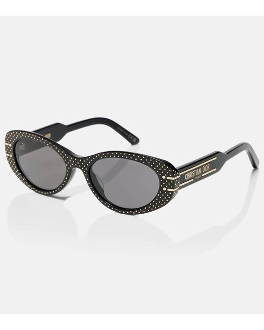 Occhiali Da Sole Cat-Eye Diorsignature B8U di Dior in Brown