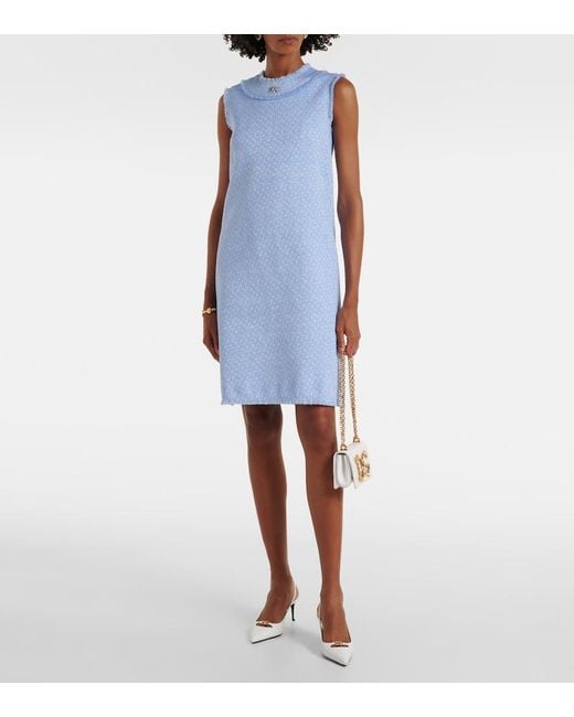 Dolce & Gabbana Blue Summer Dresses