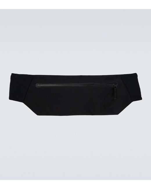 Veilance Black Monad Belt Bag for men