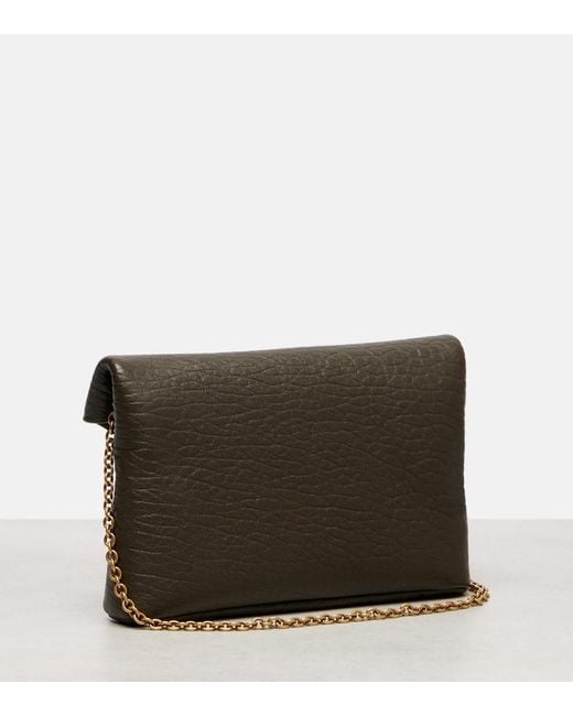 Borsa A Spalla Cassandre Mini di Saint Laurent in White