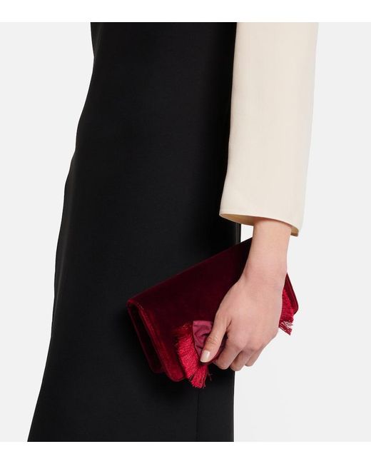 Valentino Black Silk Gown