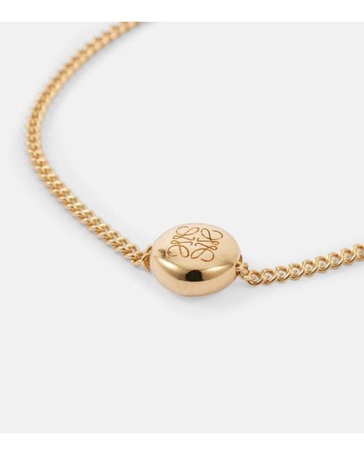 Bracciale Pebble di Loewe in Metallic