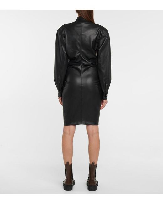 Philosophy Di Lorenzo Serafini Black Ruched Minidress