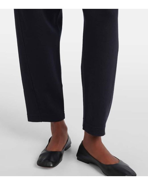 Pantalones Deportivos De Algodon, Seda Y Cachemir Loro Piana de color Blue