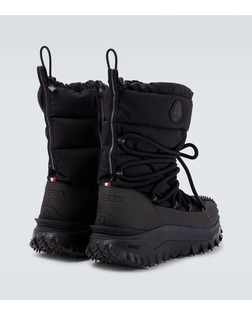 Moncler Schneestiefel Trailgrip Apres in Black für Herren