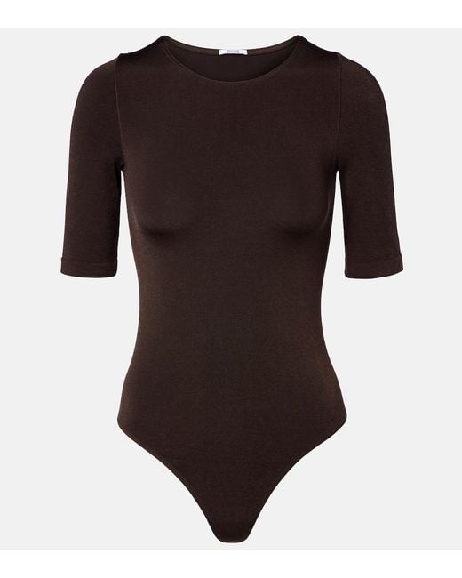 Wolford Brown Bahamas Bodysuit