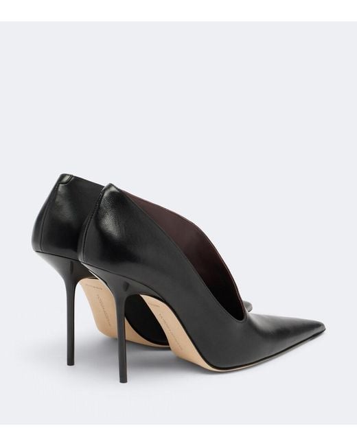 Victoria Beckham Black Sloane Leather Pumps