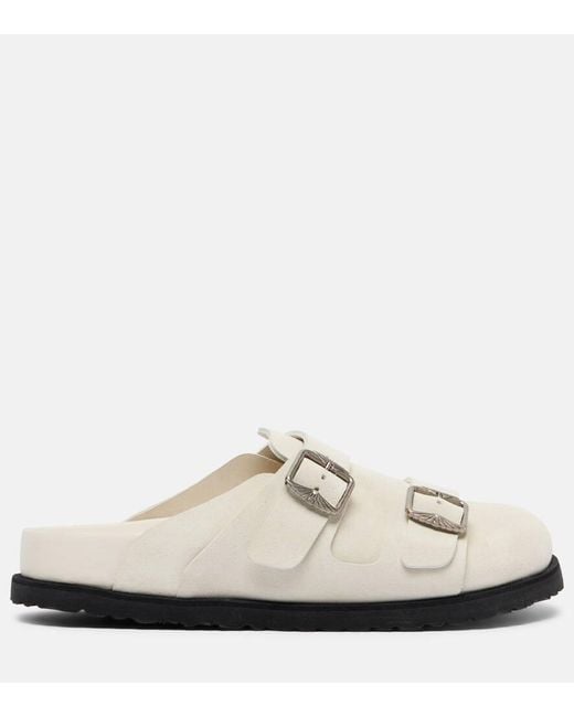 Mules 222 West En Daim Birkenstock en coloris White