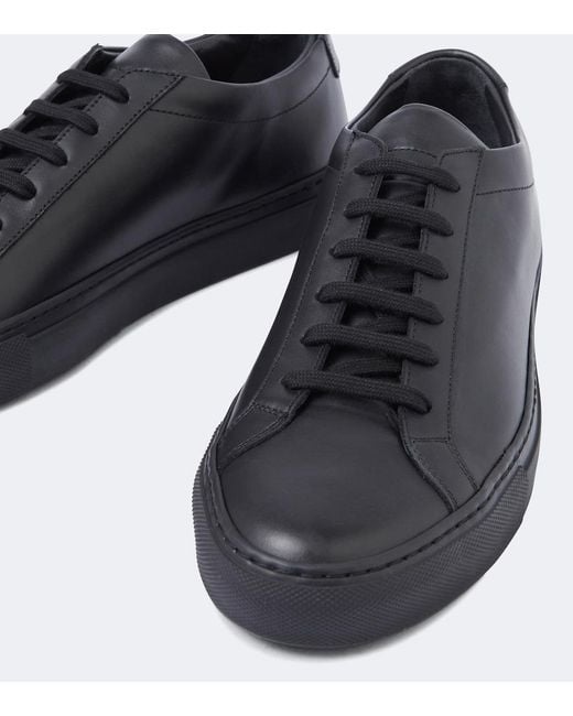 Common Projects Blue Original Achilles Low Sneakers for men