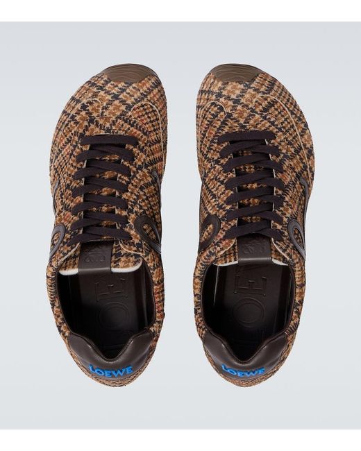 Loewe Sneakers Ballet Runner 2.0 Aus Veloursleder in Brown für Herren