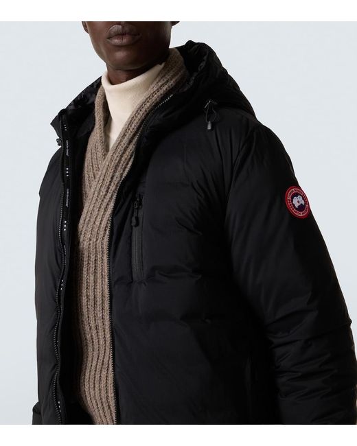 Canada Goose Black Lodge Hoody Down Jacket for men