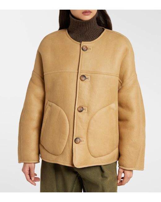 Polo Ralph Lauren Natural Reversible Leather Jacket