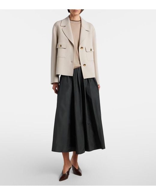 Max Mara Natural Virgin Wool Jacket