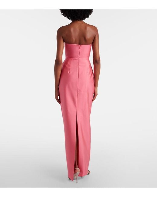 Rebecca Vallance Pink Tilda Embellished Gown