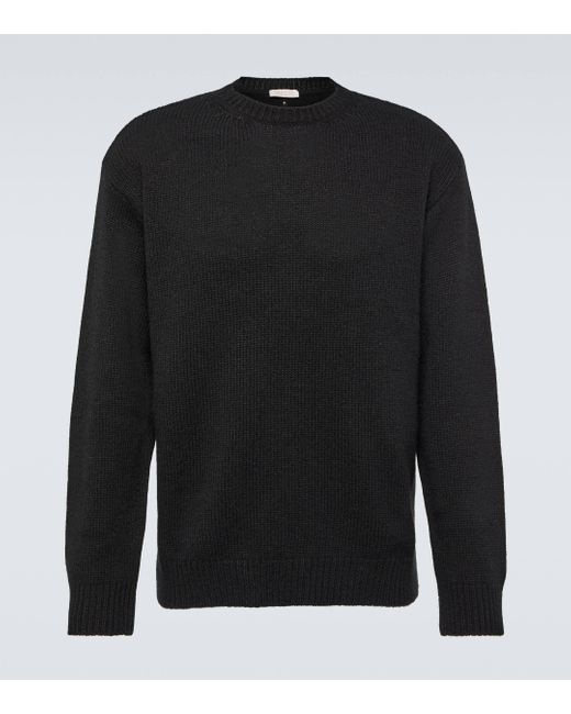 Valentino Black Cashmere Sweater for men