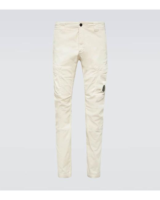 Pantalones cargo de algodon C P Company de hombre de color Natural