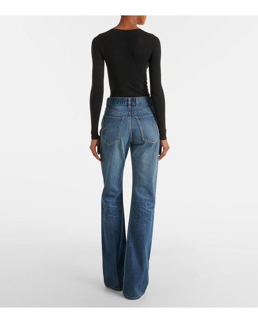 Alaïa Blue Bootcut Jeans