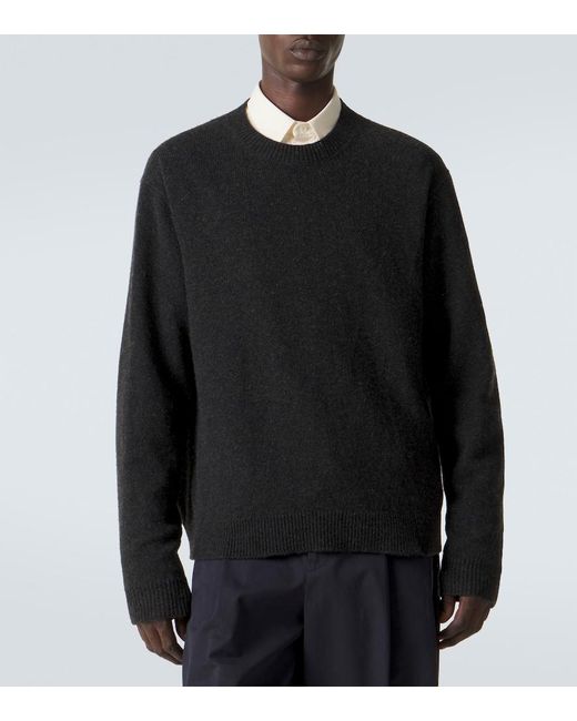 The Row Black Dumbo Cashmere Sweater for men