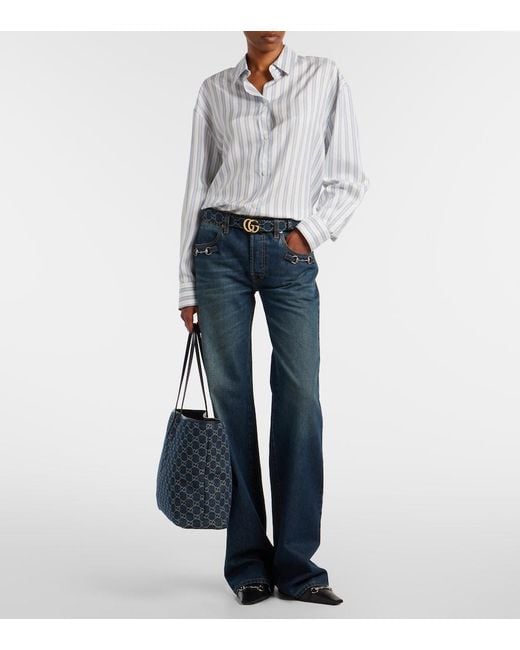 Shopper Essence Large di Gucci in Blue