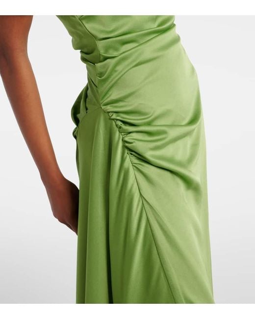 Jonathan Simkhai Green Marbella Maxi Dress