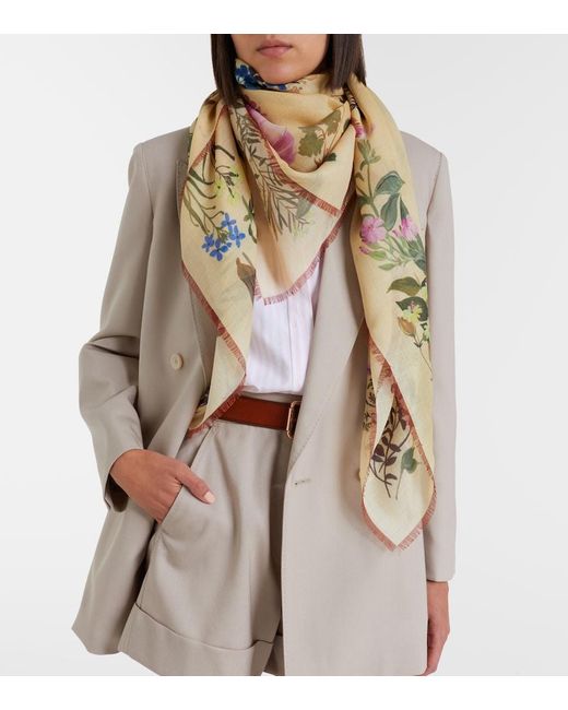 Sciarpa di Max Mara in Natural