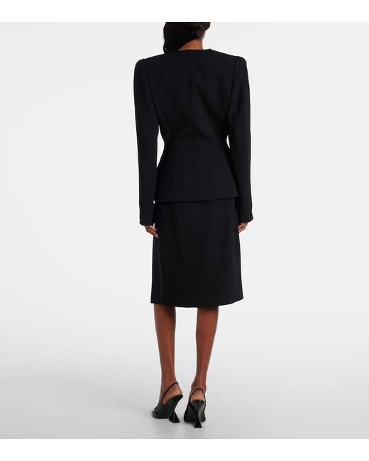 Mugler Black Blazer Re/Edit