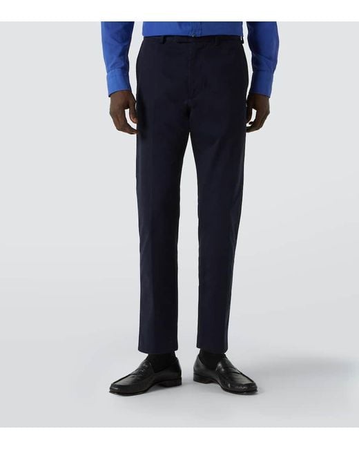 Pantaloni Chino di Tom Ford in Blue da Uomo