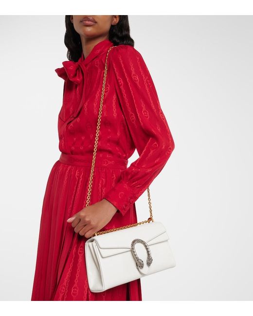 Gucci Natural Dionysus Medium Leather Shoulder Bag