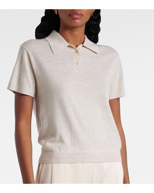 Leset Natural James Wool Polo Shirt