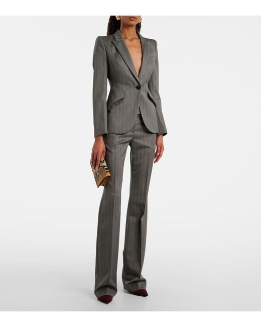 Christian Louboutin Red Vibella Booty 85 Suede Ankle Boots