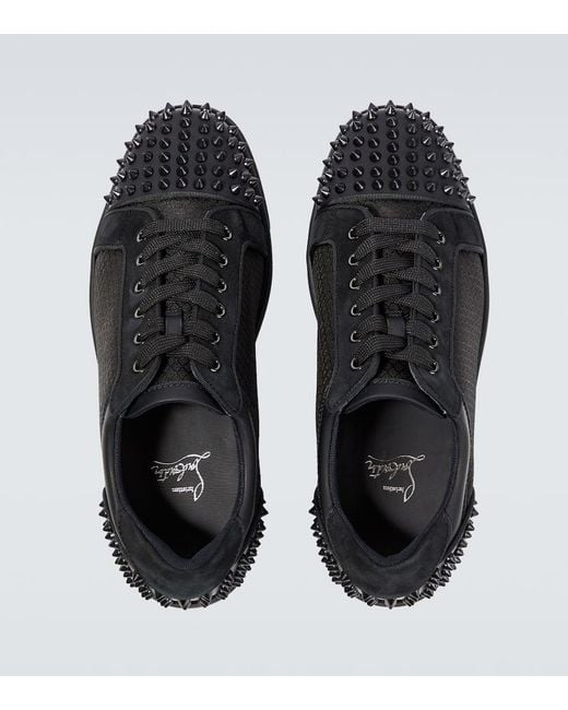 Sneakers Seavaste 2 Orlato in pelle e nylon di Christian Louboutin in Black da Uomo
