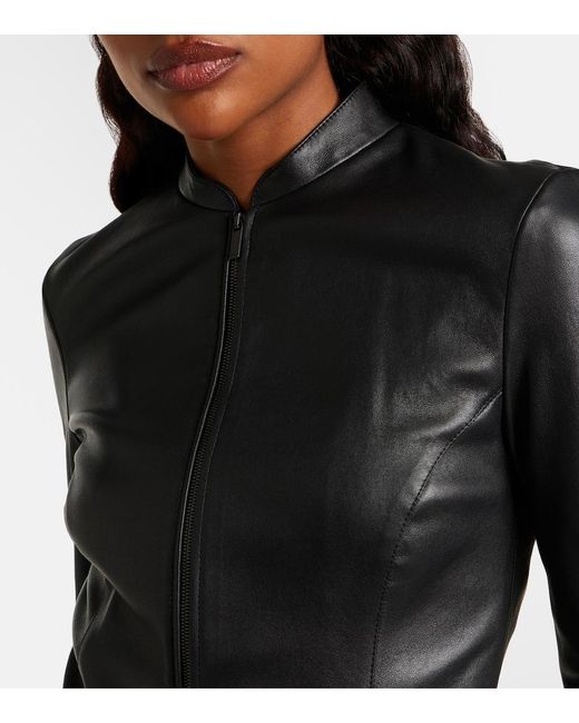 Gucci Black Leather Jacket