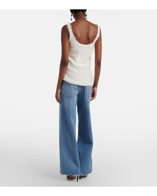 Agolde Blue Vana Wide-Leg Jeans
