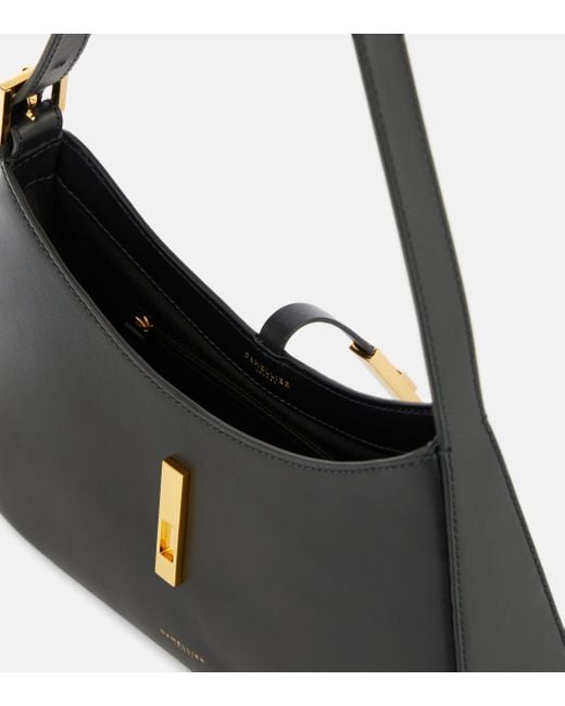DeMellier London Black Tokyo Leather Shoulder Bag