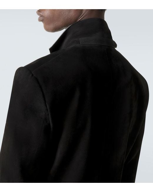 Tom Ford Black Suede Blazer for men