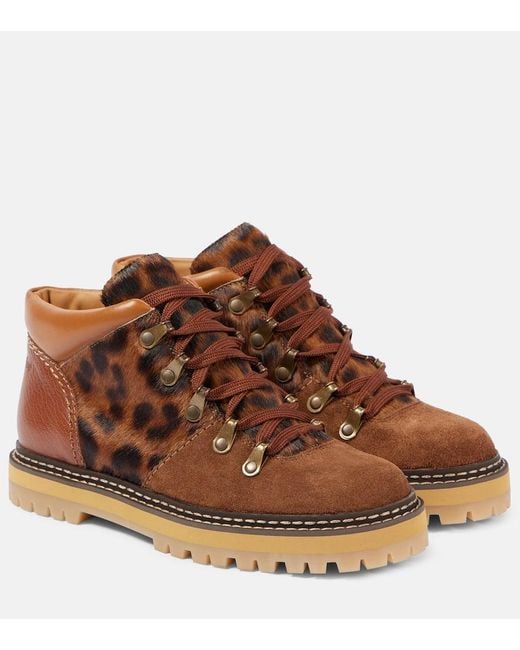 Stivaletti Eileen di See By Chloé in Brown