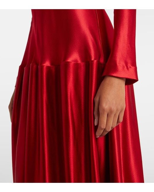 FFORME Red Maxikleid Mila