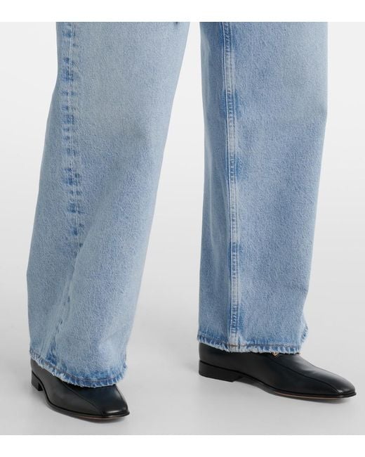 Jean Ample Emmi Agolde en coloris Blue