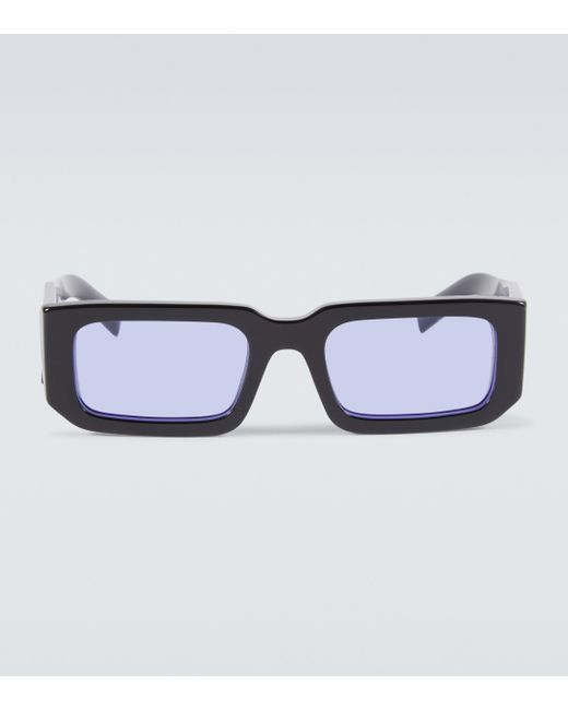 Symbole Rectangular Sunglasses Prada pour homme en coloris Blue