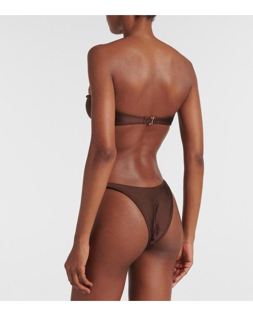 SAME Brown 90S Bikini Bottoms