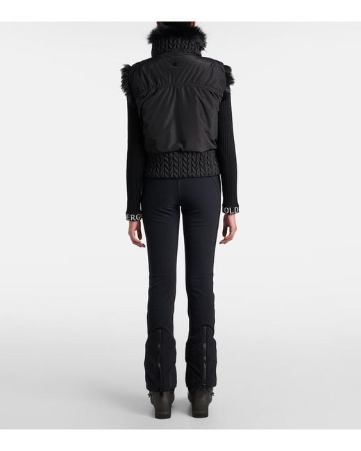 Goldbergh Black Dahlia Reversible Vest