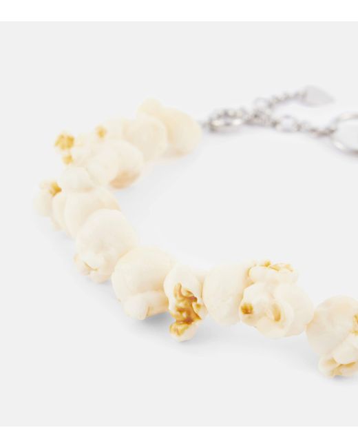 Acne Metallic Popcorn Necklace